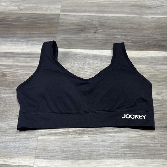 Jockey Women's Classic Black Sports Bra size large - Picture 3 of 7